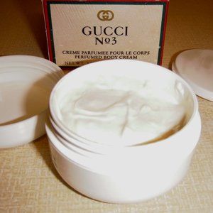 gucci no3 cream perfumed body cream 1.75  Vintage,